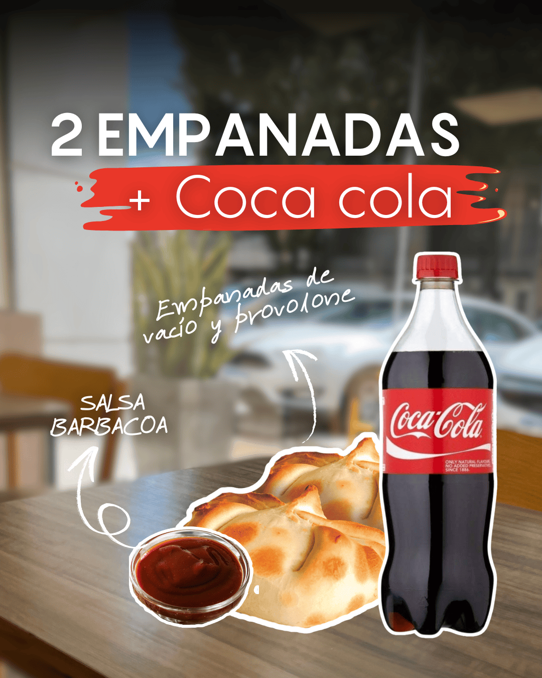 Imagen de Promo empanadas + Coca Cola